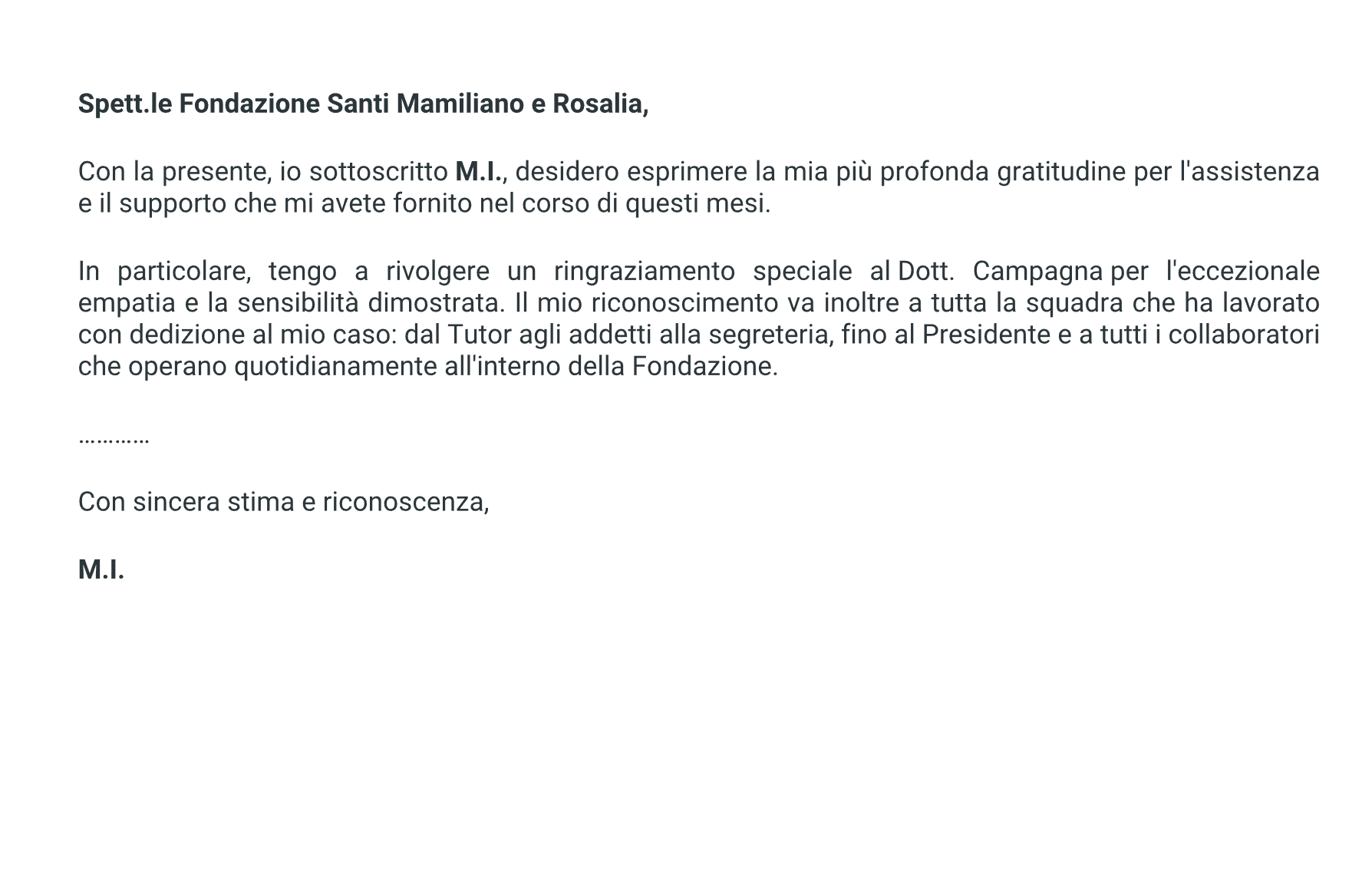 testimonianza fondazione antiusura